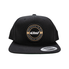 Black Eibach Circle Snapback Hat