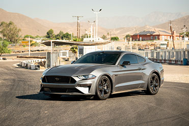 Ford Mustang on Eibach Drag-Launch Springs
