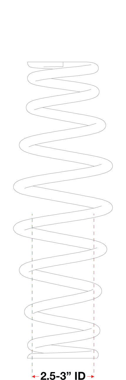 Eibach Platinum Barrel Springs 2.5-3 inch I.D.