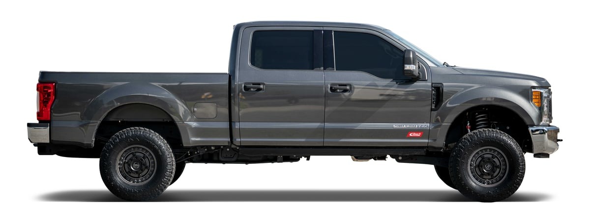 2017-2022 Ford F-250/F-350 sideview after lift