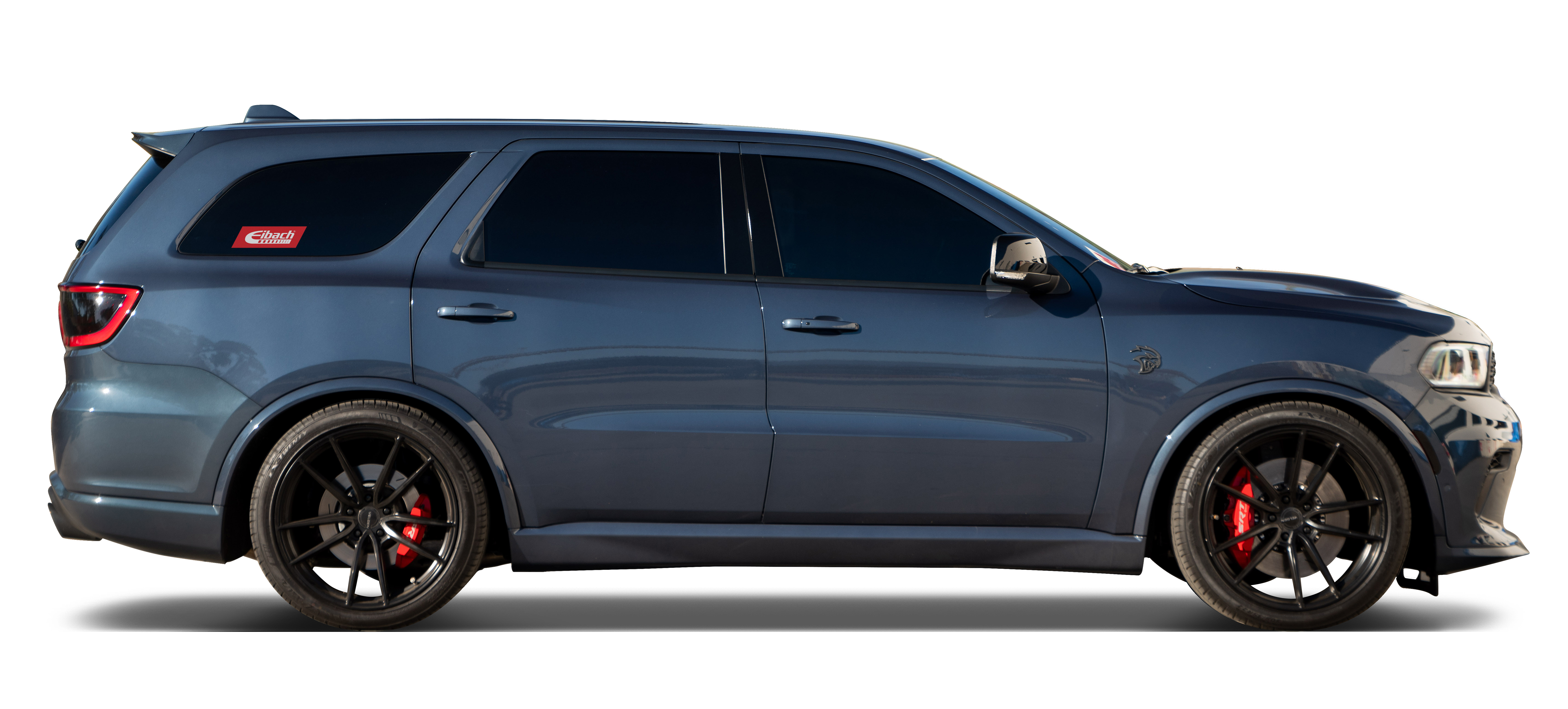 2021-2023 Dodge Durango SRT Hellcat sideview after lowering