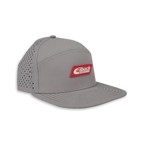 Chevron Golf Snapback Hat Grey